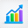 Graph chart icon